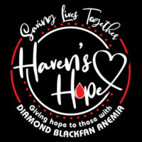 Haven's Hope - Black - Mens/Unisex Tee Design